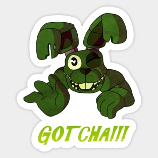 Plushtrap- Gotcha! Sticker